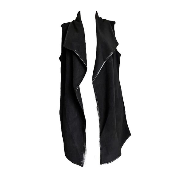 Susan Graver Weekend Polar Fleece Cascade Vest - Picture 4 of 7
